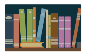 Bookshelf Icon - Milestones Worksheet